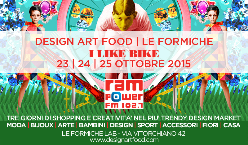 Design Art Food presenta I like bike